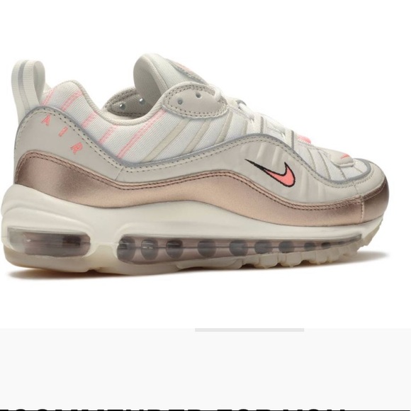 NIKE Air Max 98 Orewood/Lava Glow/Rosegold! - Picture 3 of 6